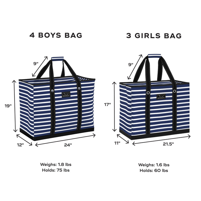 4 Boys Zip Tote XX-Large