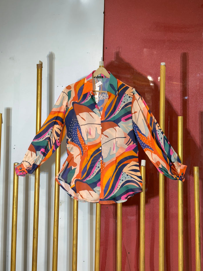 Printed Silk Shirt
