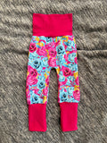 Roses Miniloones 3-12m grow with me pants