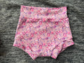 Tiny Pink Floral 18-24m bummies