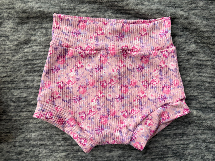 Tiny Pink Floral 18-24m bummies