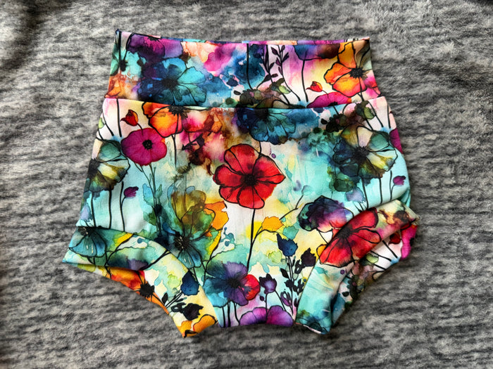 Alcohol Ink Floral 18-24m bummies