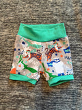 Hero Animals  3-12m Shorts grow with me