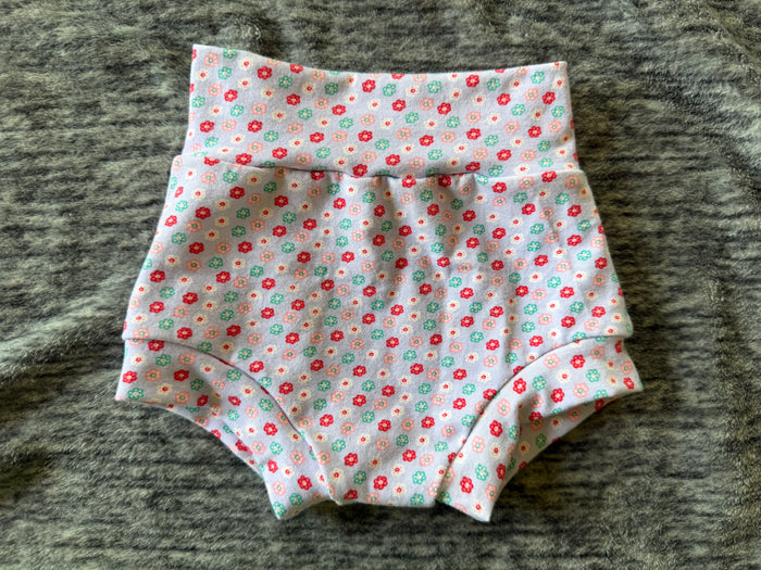 Retro Floral 12-18m bummies