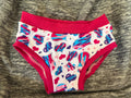 Camo Hearts size 5 underwear