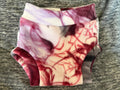 Large Pink Purple “smoke”  Fleece Diaper Cover