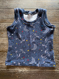 Unicorn Galaxy  3t Tanktop