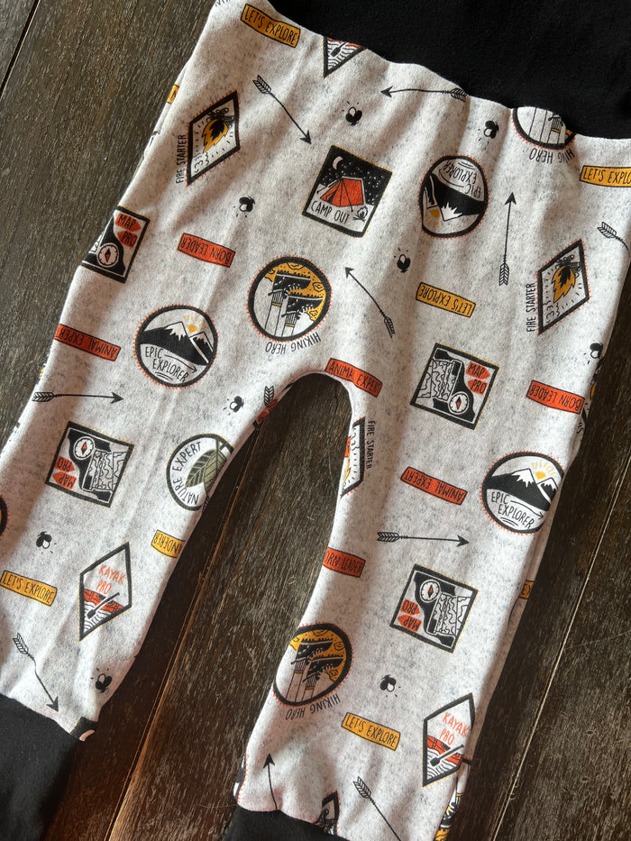 Camping Patches 12m-3t  Maxaloones grow with me pants