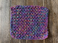 XL  purple neon Cotton Washcloth