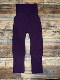 Solid Plum Purple 12m-3t Maxaloones grow with me pants