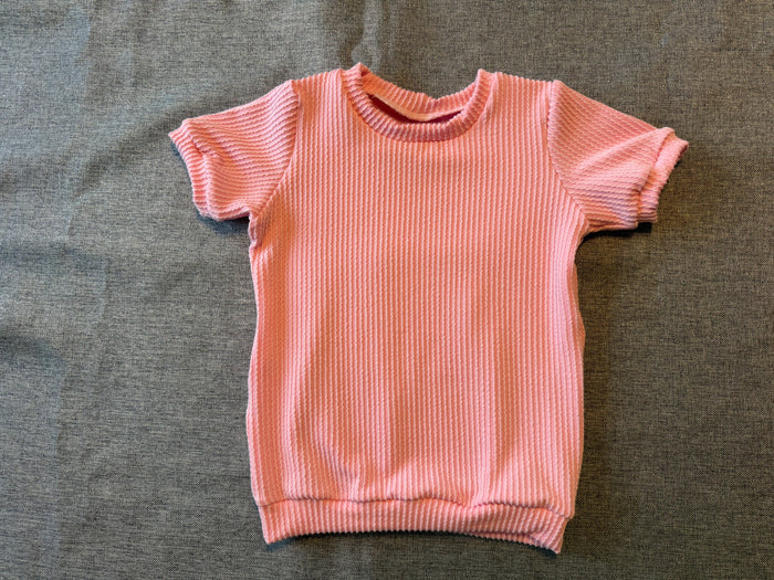 Solid Baby Pink  2/3t Tshirt