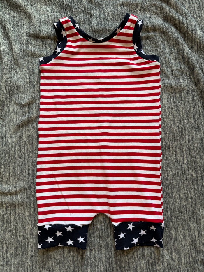 Patriotic 4t Shorts Romper