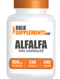 BulkSupplements.com Alfalfa Extract 240 capsules bottle image
