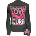 All We Need Cure-Charcoal Gray LS-1725