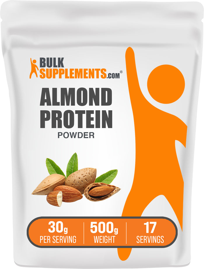BulkSupplements.com Almond Protein Powder 500g bag image