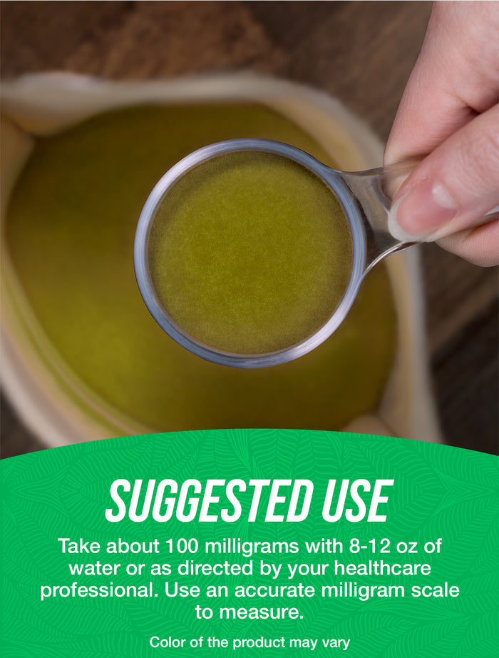 Aloe Vera extract powder suggested use image