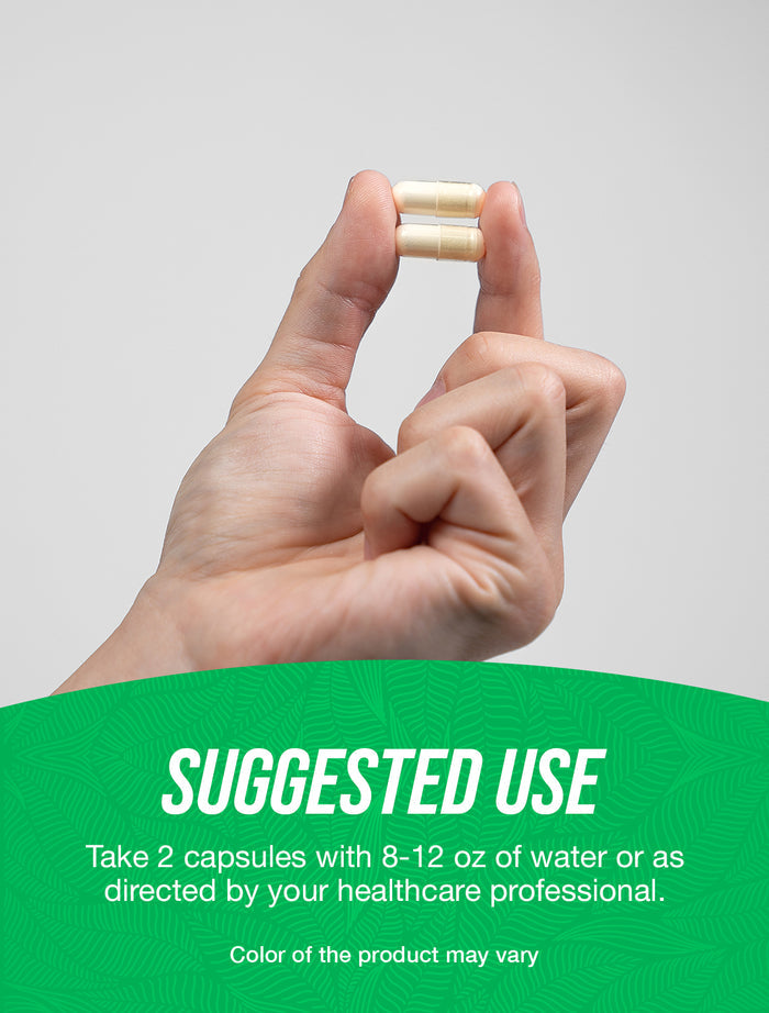 Bamboo extract capsules suggested use image