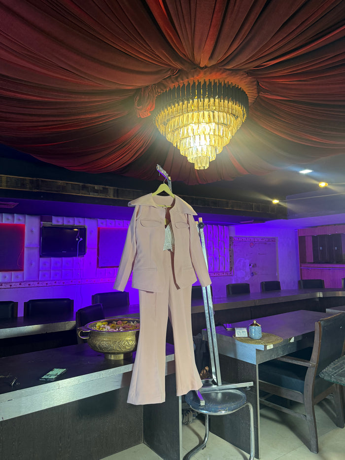 Beige Blazer suit
