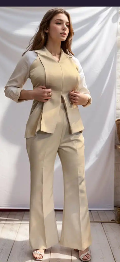 Beige Co-ord Set