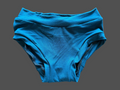 Blue *bamboo* kids size 7 underwear