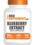 BulkSupplements.com Blueberry Extract 240 capsules bottle image