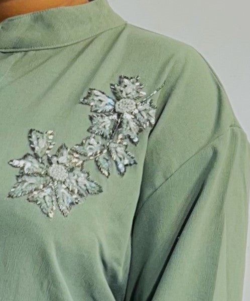 BlueHand embroidered Co-ord Set