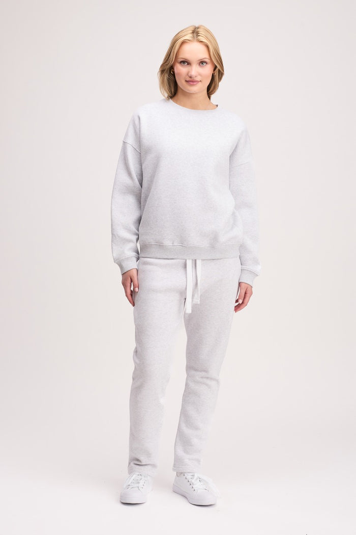 Boxed Crewneck Unisex Original Light Grey