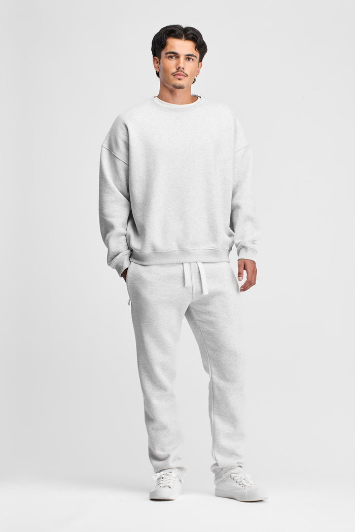 Boxed Crewneck Unisex Original Light Grey