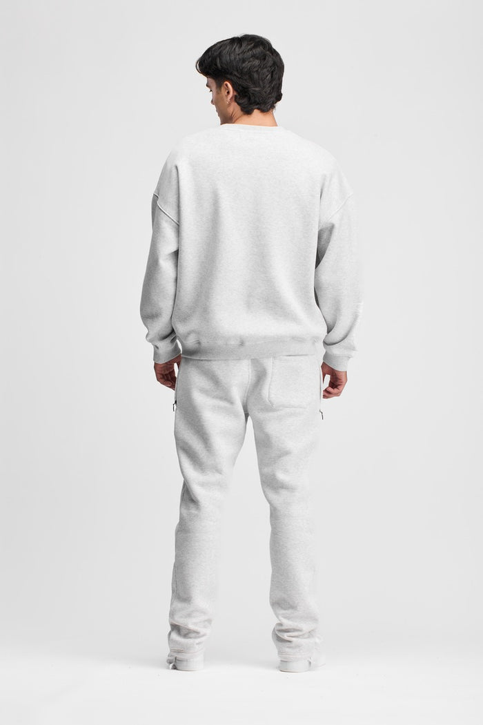 Boxed Crewneck Unisex Original Light Grey