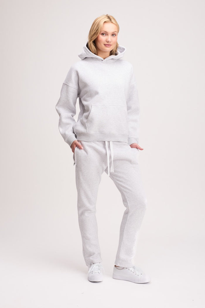 Boxed Hoodie Unisex Original Light grey