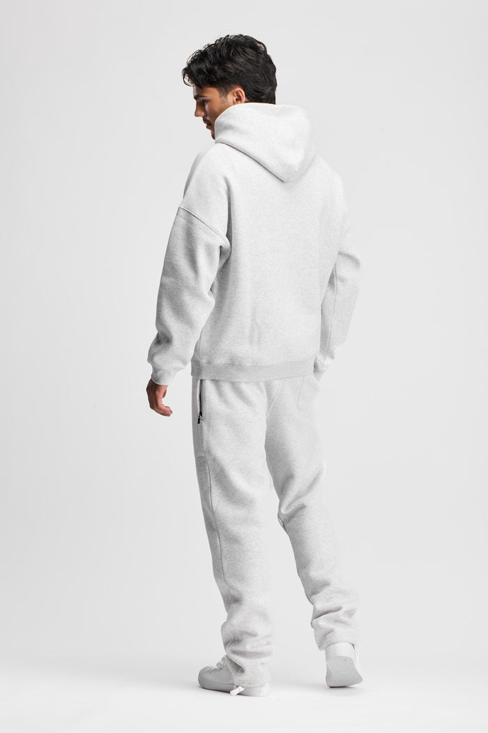 Boxed Hoodie Unisex Original Light grey