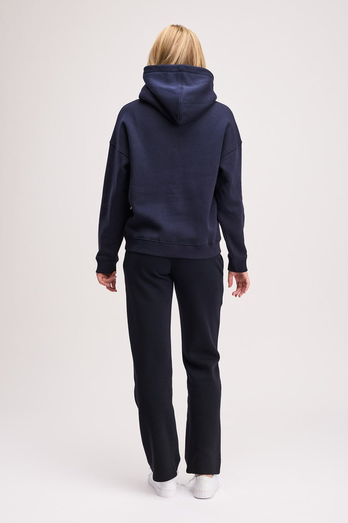 Boxed Hoodie Unisex Original Navy