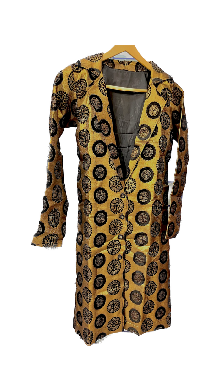 Brocade cape