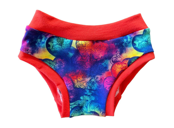 Butterfly Hearts Bamboo 3t kids Underwear