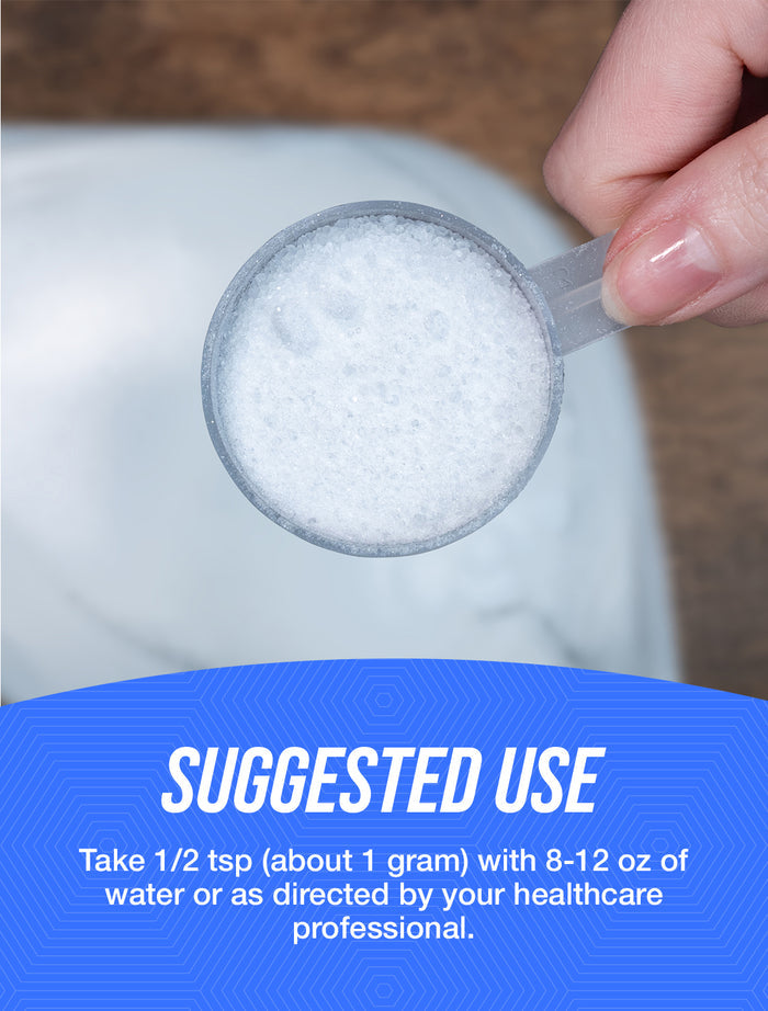 Calcium ascorbate powder suggested use image