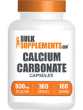 BulkSupplements.com Calcium Carbonate 360 capsules bottle image