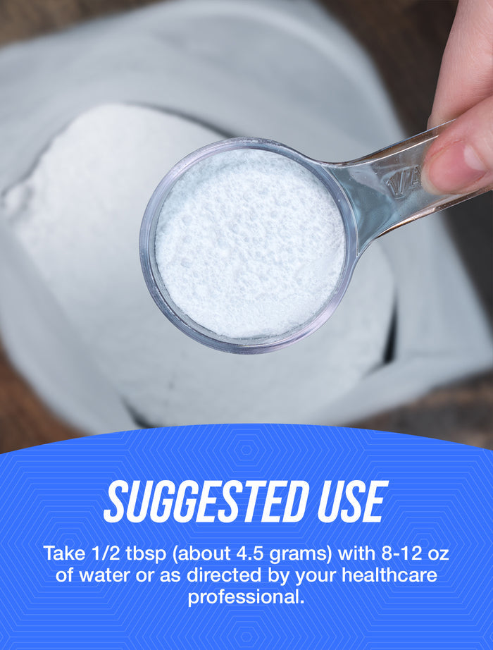 Calcium citrate powder suggested use image