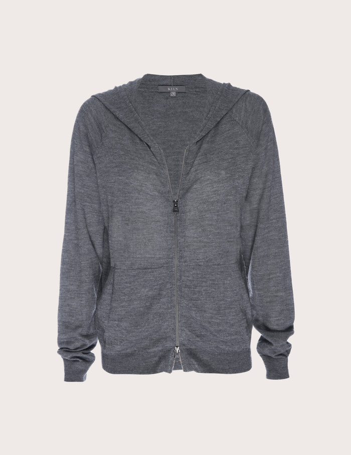 Cashmere Raglan Hoodie