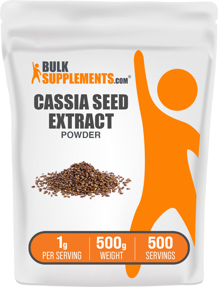 BulkSupplements.com Cassia Seed Extract Powder 500g bag image