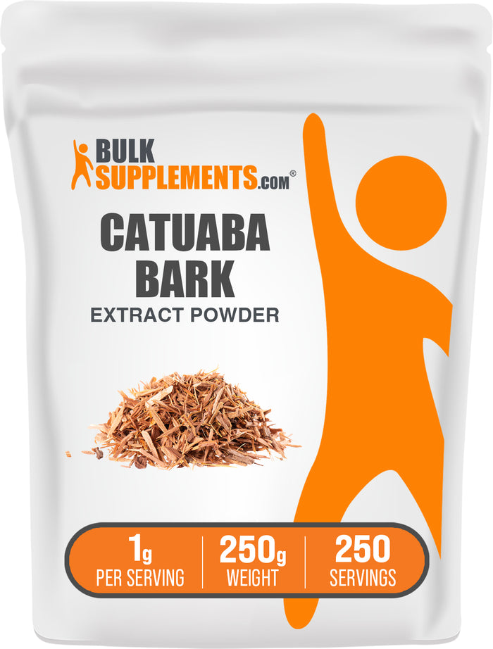 BulkSupplements.com Catuaba Extract Powder 250g bag image