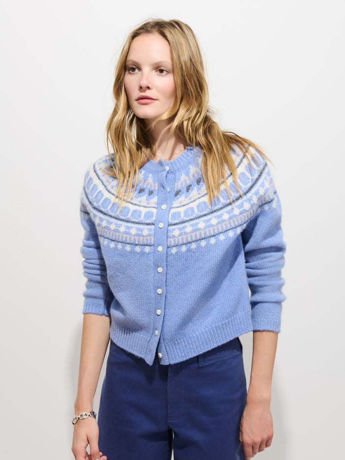 Charlotte Fairisle Sweater in Wool