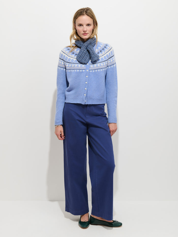 Charlotte Fairisle Sweater in Wool