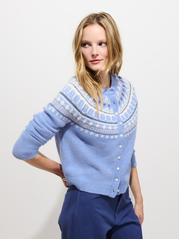 Charlotte Fairisle Sweater in Wool