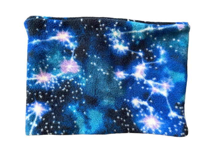 Child 4-10yr Fleece Neckwarmer Galaxy constellation