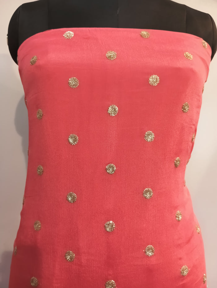 Chinon embroidered suit