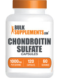 BulkSupplements Chondroitin Sulfate Capsules.com 1000mg 120 capsules bottle image