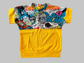 Comic 3-6yr Grow with me Dolman shirt