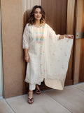 Cotton Silk Embroidered suit set