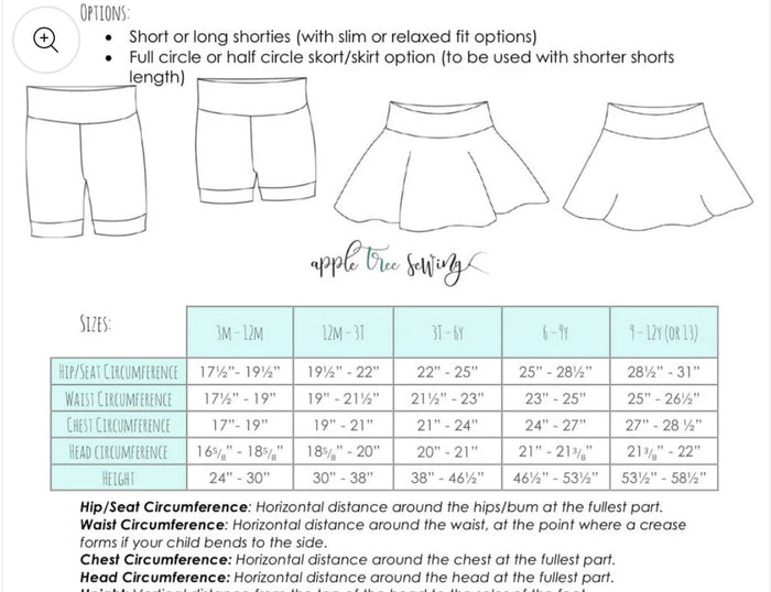 Custom Shortie Shorts