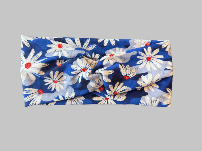 Daisies Adult Headband (bamboo)